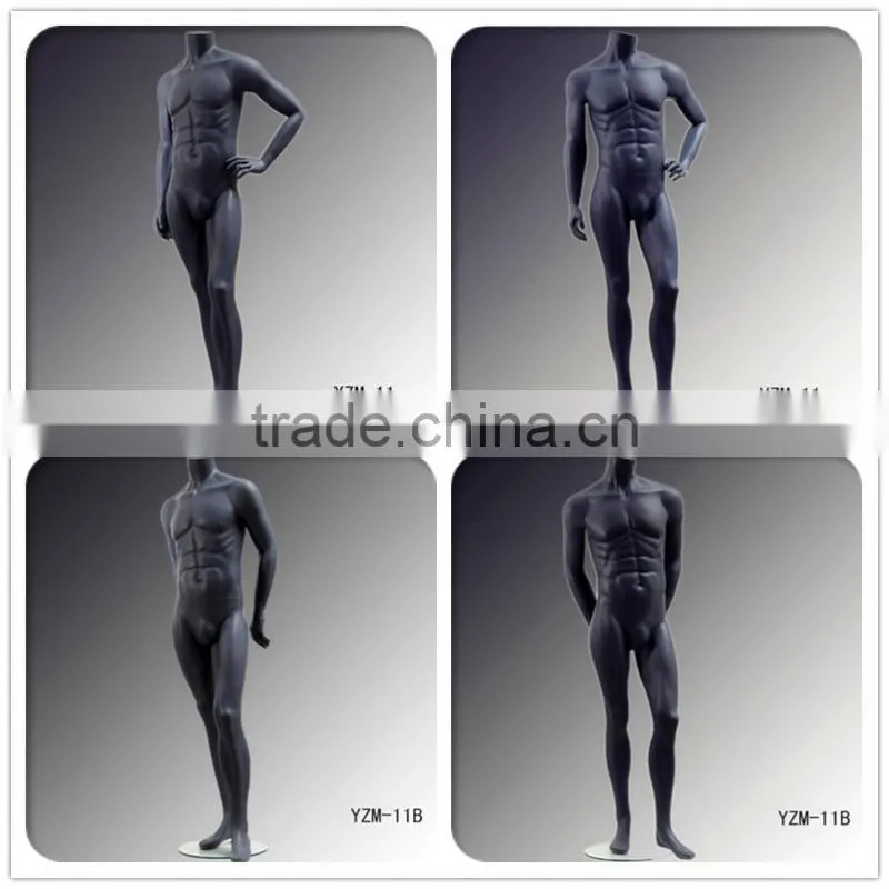 2015 Busana boneka laki-laki tanpa kepala Sexy layar berdiri Dijual