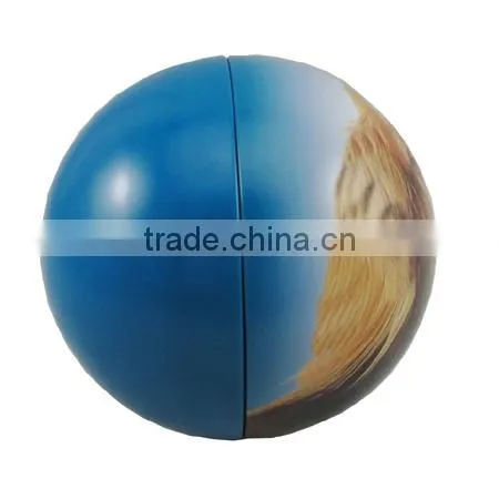 cheap ball shaped tin box by chinese factory