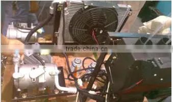 48V/60V/72V/96V/144V electric car air conditioning system