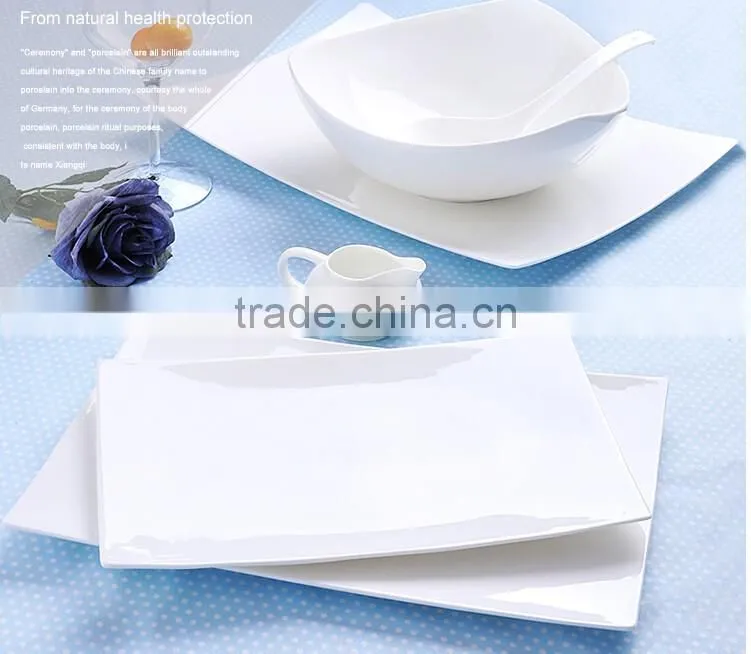 KC-00816 round plate ,suqare plate , promotion cheap porcelain plate
