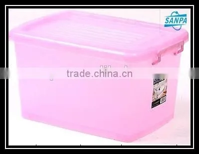 Wholesale Household Cheap PP New Storage Box With Wheels