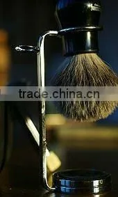 100% Bristle Hair Shaving Brush with lacquered wood Handle