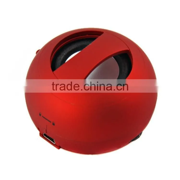 Shenzhen consumer electronics best promotion gift portable hamburger mobile mini speaker