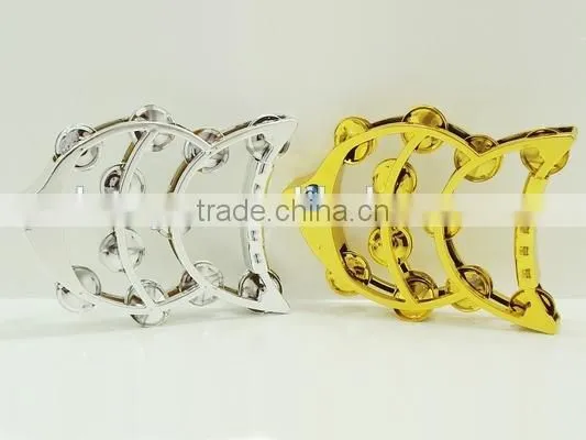 School hand drum Plastic tambourine for cheering musical instrument supplier