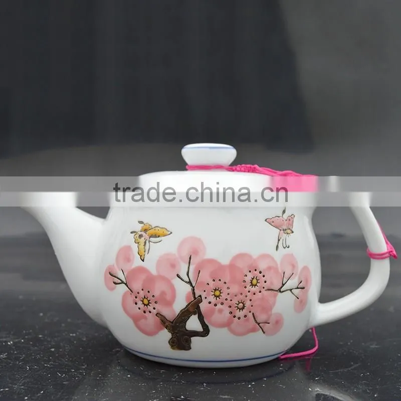 cheap hand painted porcelain teapot ceramic teapot