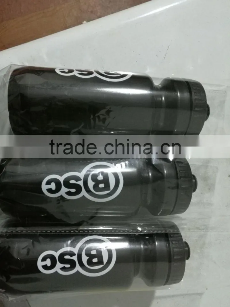 Food grade HDPE 600ml sport water bottle with customer logo