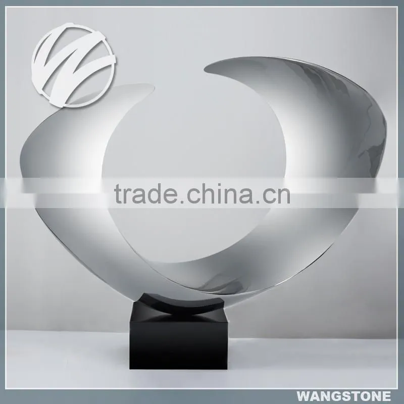 Stainless Steel Wall Art Bull Sculpture