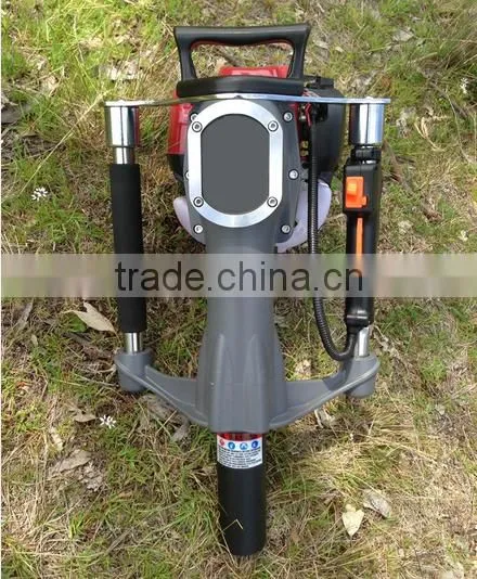 52mm Petrol Gas Powered Electric Power Mini Hand Fence Pile Piling Driving Hammer Machine Portable Honda Engine Post Driver