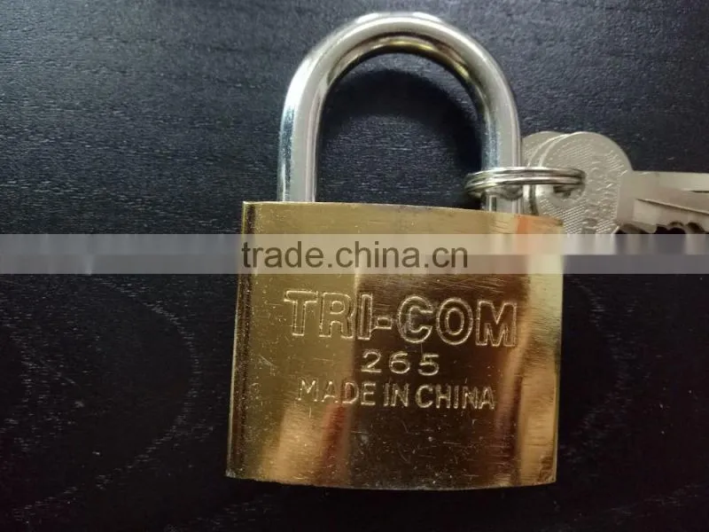 Guangzhou Supplier Brass Padlock with The Keys