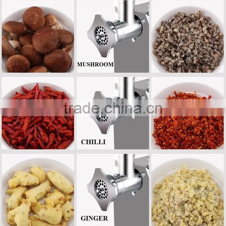 BR008-2 52# hot sale electric stainless steel meat grinder machine