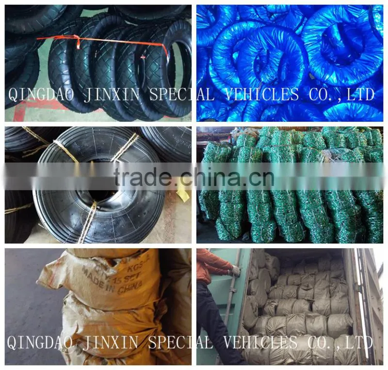 Diamond pattern wheelbarrow tyre 4.80/4.00-8