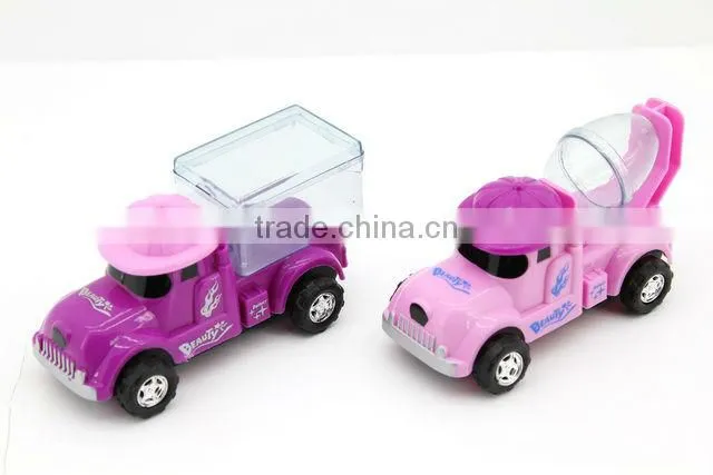 hot selling pull back ABS candy toy kids promotion with CE