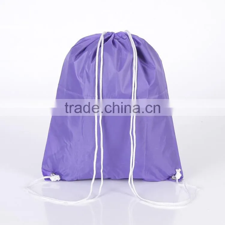 Round Shape Foldable Gym Sack Drawstring Bag(TM-CDR-233)