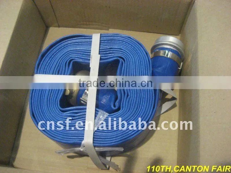 Pump hose with fittings