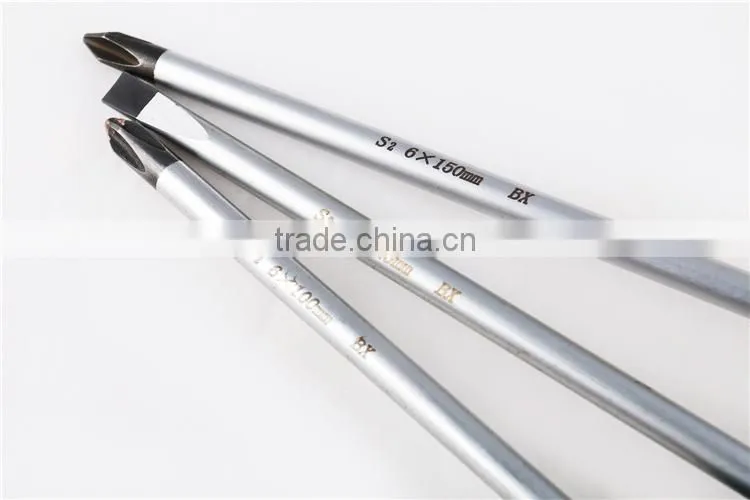 Magnetic Plastic Handle Screwdriver
