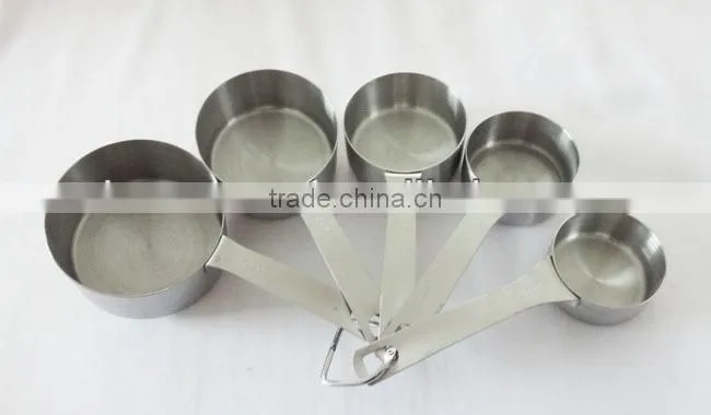11pc stainless steel measuring spoon & cup set