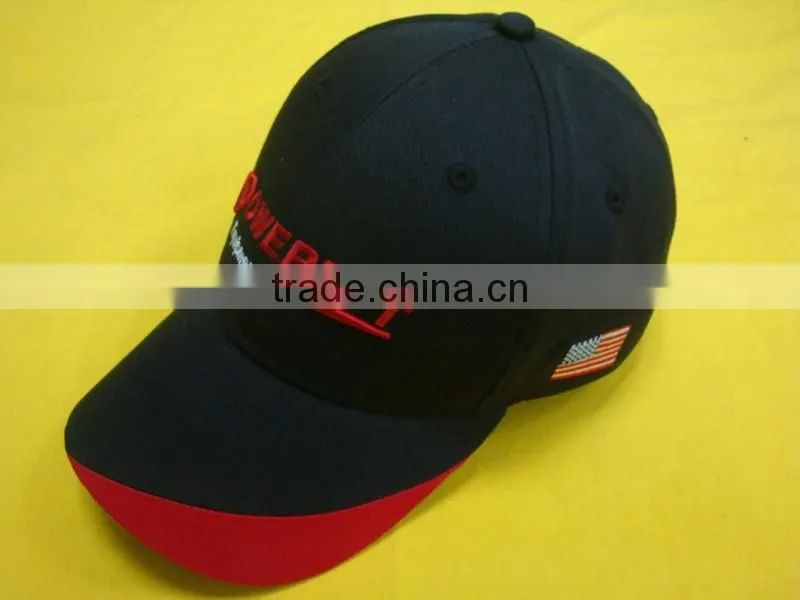 wholesale embroidery sport hat and custom 6 panels sport cap
