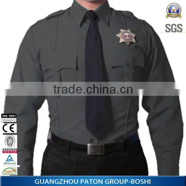 Men's security guard uniform,customerized guard staff uniform XXXXL