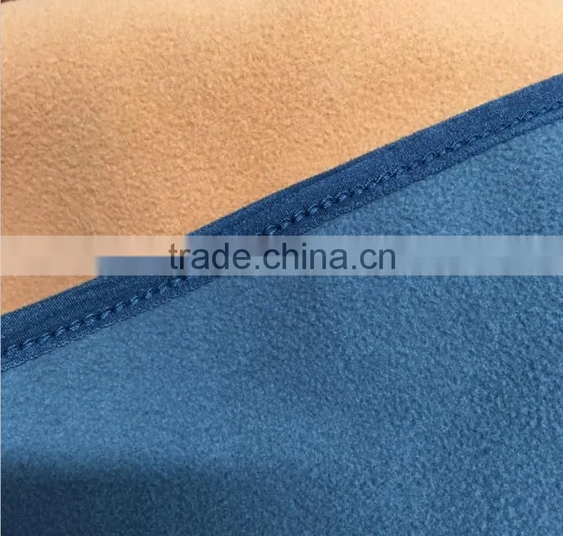 china suppliers high quality bonded fleece fabric