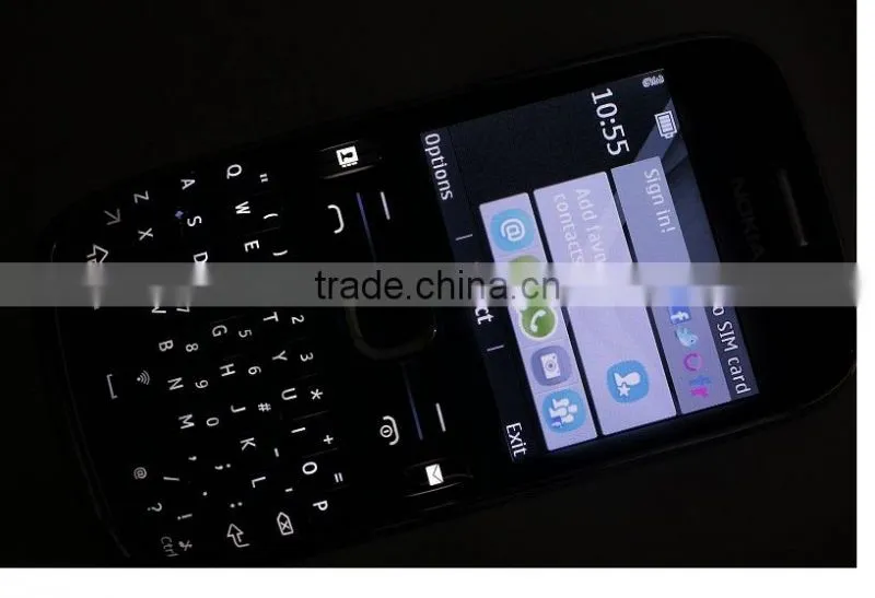 gsm mobile phone with 3 mega pixel camera and bluetooth GPS stock available