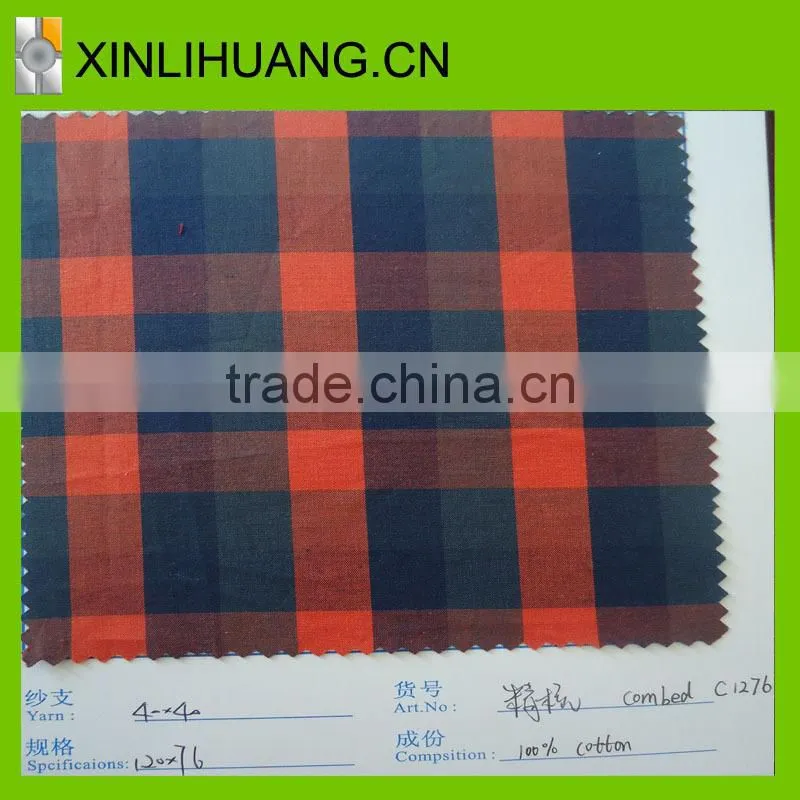 100 Cotton Yarn Dyed Chambray Fabric