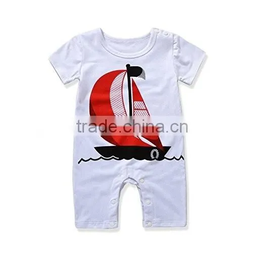 Healthy soft 100% cotton patch embroidered baby clothing set