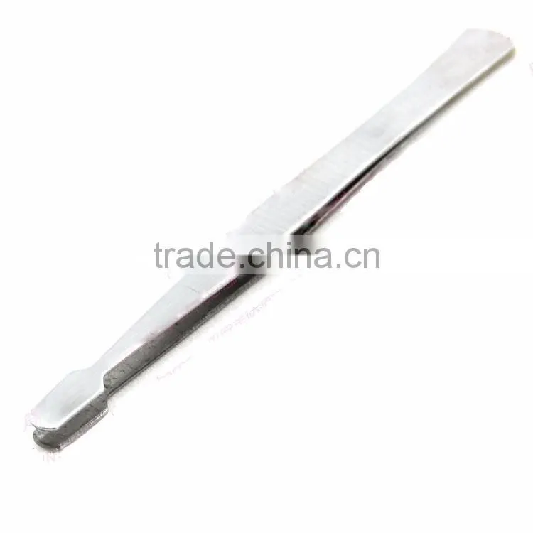 Professional Face Hair Remover Tweezer Stainless Steel Slanted Eyebrow Tweezer