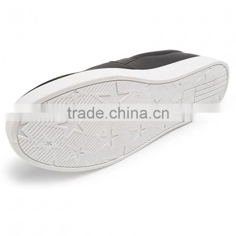 Fashion Designer Black Dress Shoes With Zipper