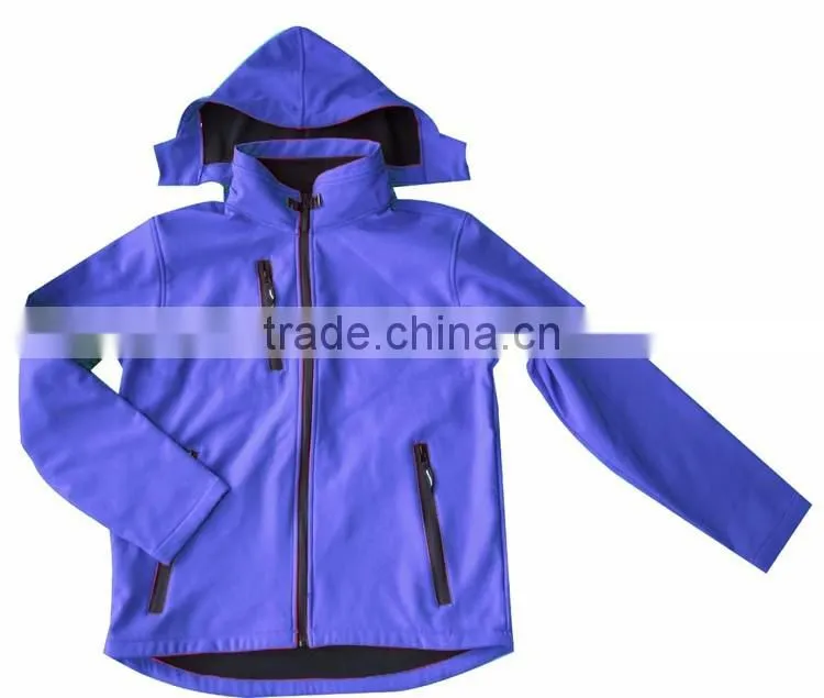 Wholesale 3 layer waterproof softshell windbreaker jacket