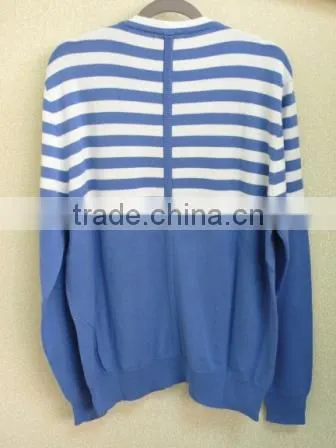 The deep V neck sailor design cardigan casual men knitted sweater men (Maco Johnston)