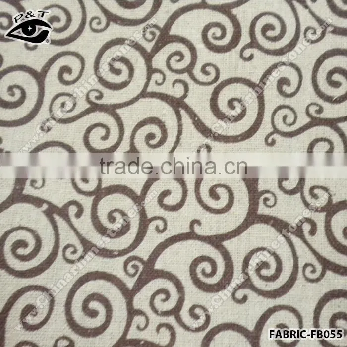Sea Spray Pattern Wave Printed Fabric For Home Decoration