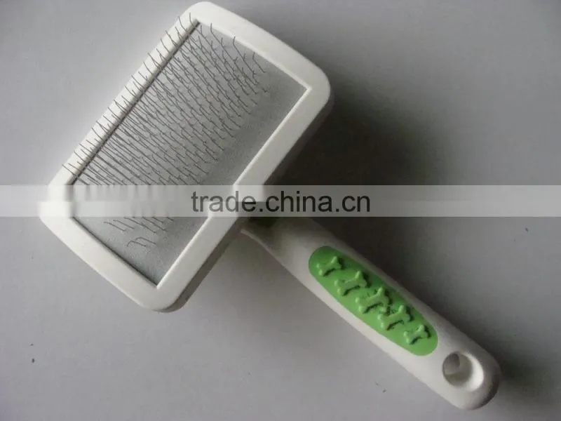 Pet slicker brush