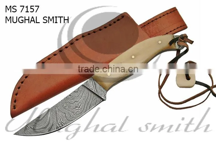 Damascus knife/Hunting knife/Handmade knife