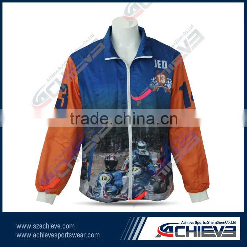 printing mens thin jacket