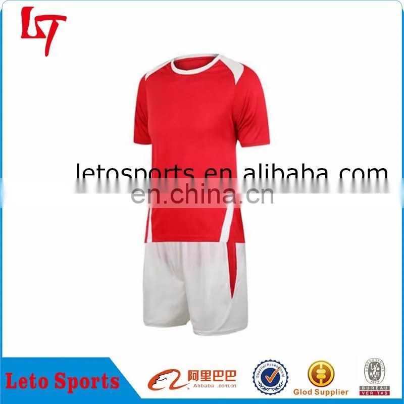 Excellent Quality Eco-Friendly New Design Youth Football Uniforms/Team Training Jersey
