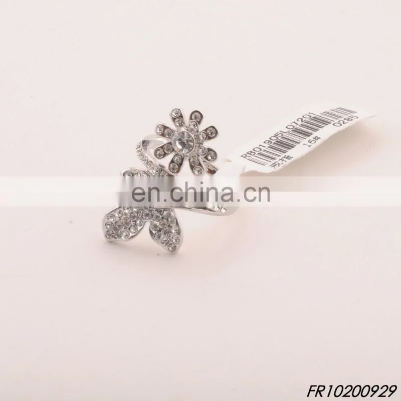 Dainty Crystal Ring Engagement Ring Gold Ring
