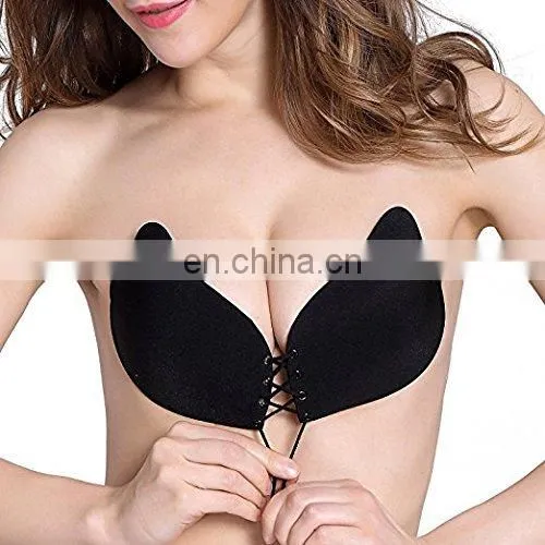 Women Push-up Bra Strapless Silicone Bras Invisible Pad