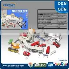 Wholesale alloy airport play set toy
