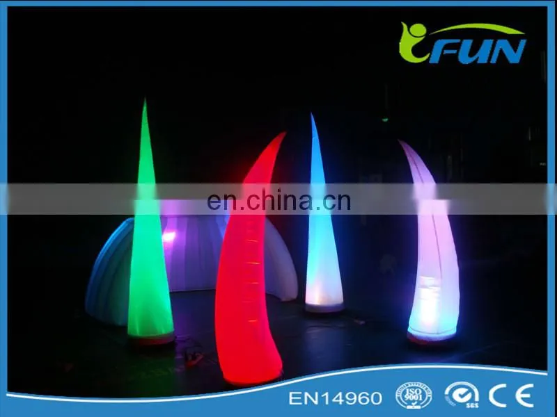 beautiful flower inflatable decoration/ inflatable LED decoration/inflatable decoration