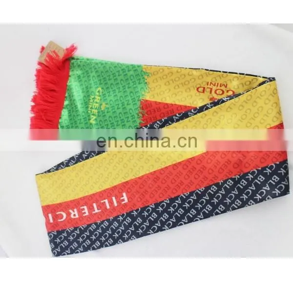 super quality cheap chinese supplier football fans scarf