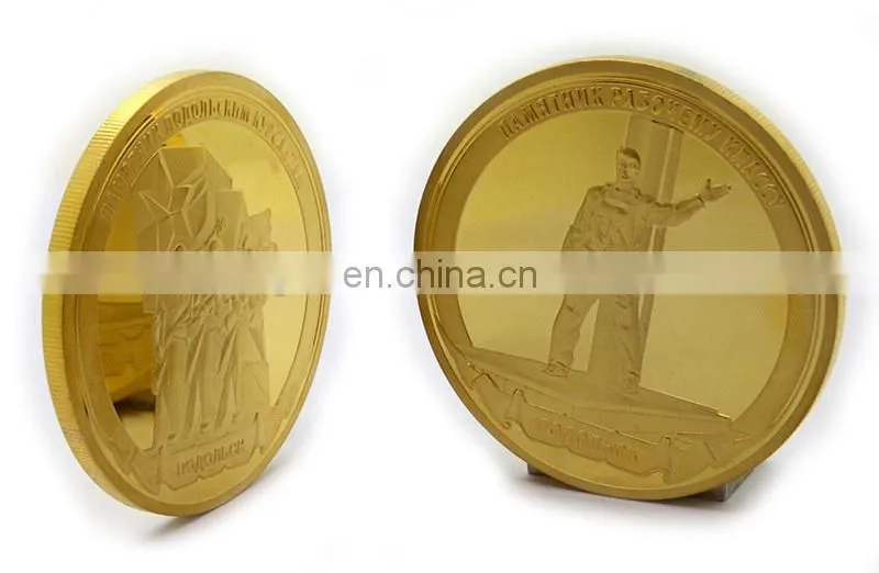 Promotion cheap gold replica euro coin