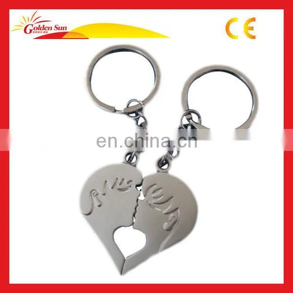Hot Selling Plain Leather Keychain