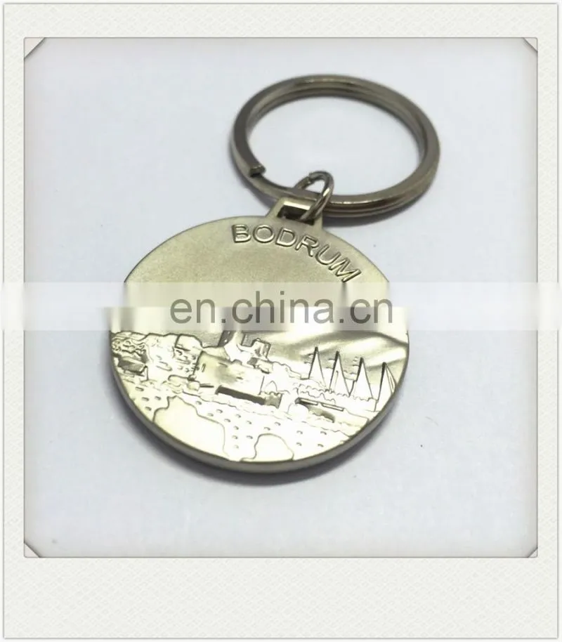 Custom promotional advertising key chain metal