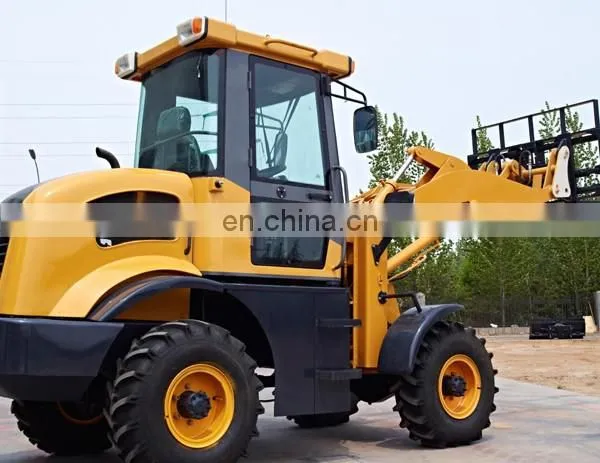 2.0ton factory direct supply small front wheel loader