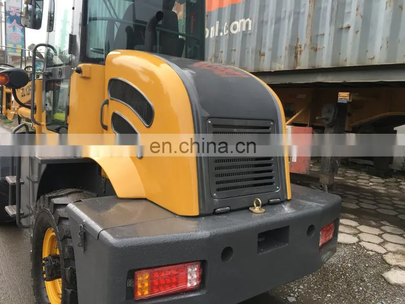 China cheap mini compact ZL12 wheel loader