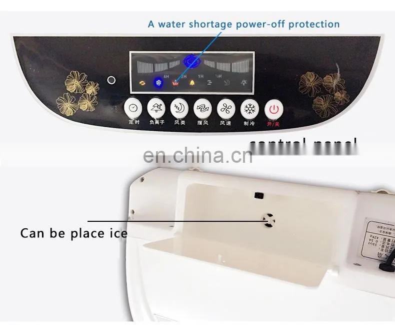 Portable commercial air conditioner air cooler fan for home