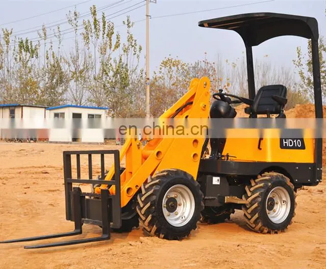 HYSOON mini forklift front end loader HD10L