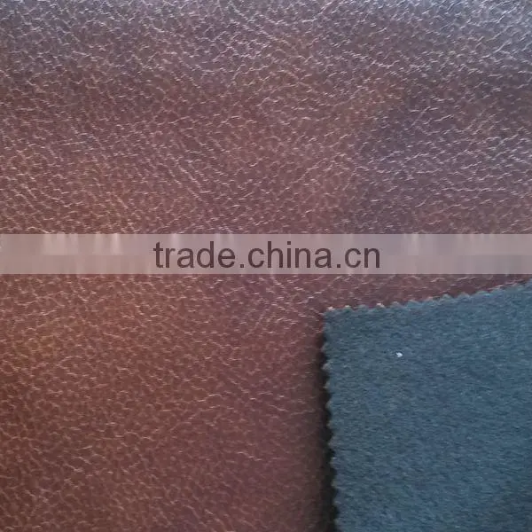 Bronzed Suede Fabric Bonded With Single-Sided Velvet Fabric For Sofa