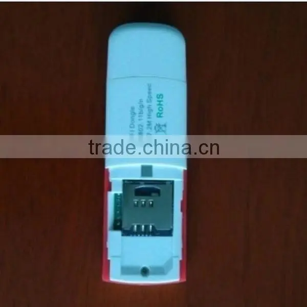 2014 new design low price 3g wcdma wingle with sim and USB powered