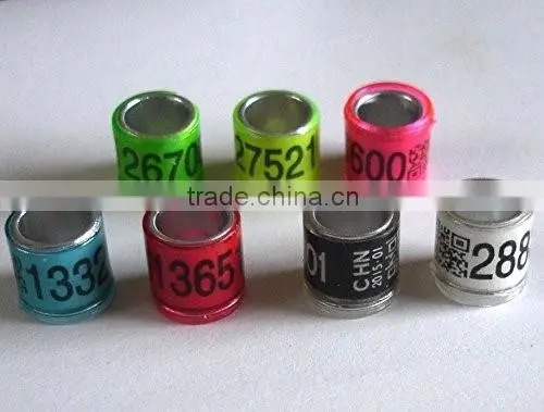 7/8/9mm 2016 customized racing pigeon ring pigeon leg bands